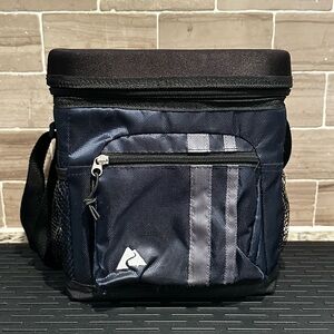 Ozark Trail Small Soft Cooler Navy Blue and Black with Shoulder Strap